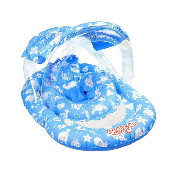 Wahu baby swim hot sale seat with canopy