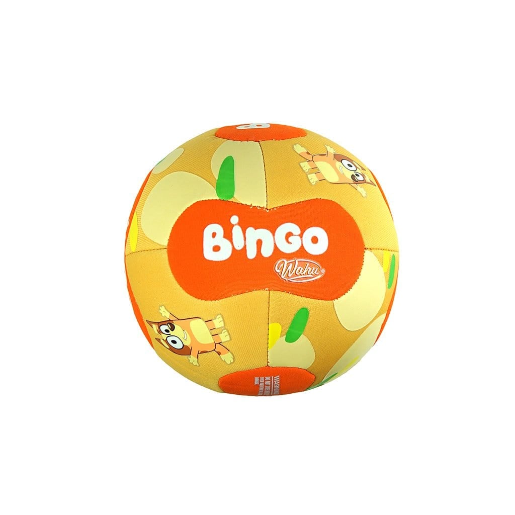 Bingo Wahu Neoprene Mini Soccer out of pack on white background