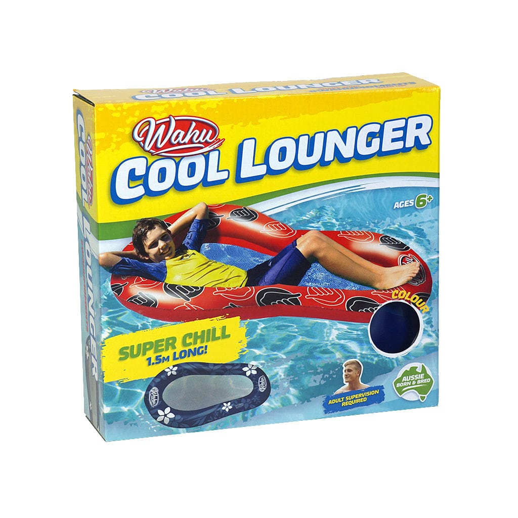 Wahu Cool Lounger Paradise Blue in package