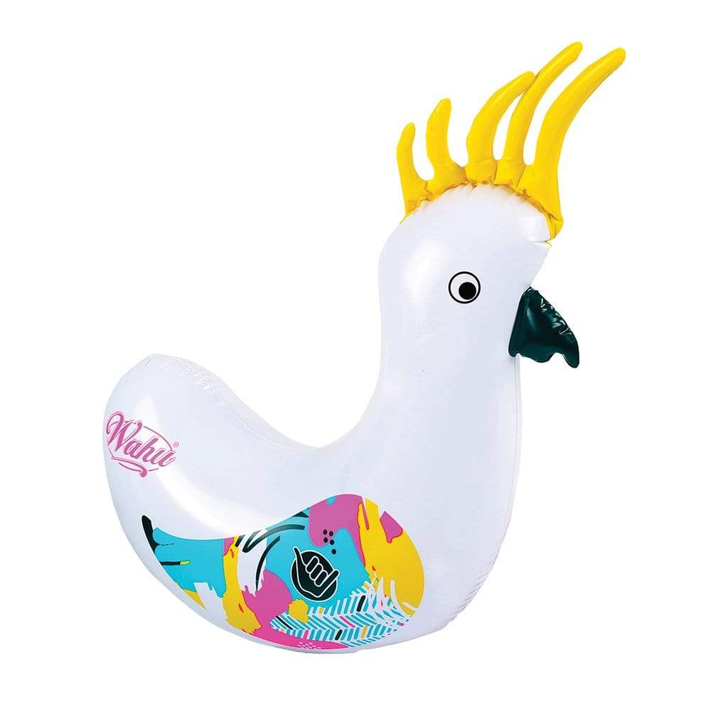 Wahu Pool Pets Cocky Racer Inflatable White