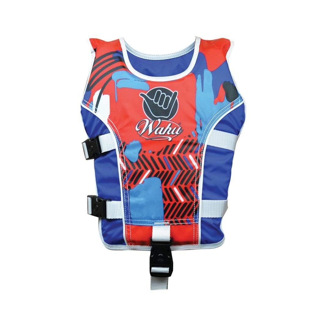 Wahu Large Swim Vest Red and Blue